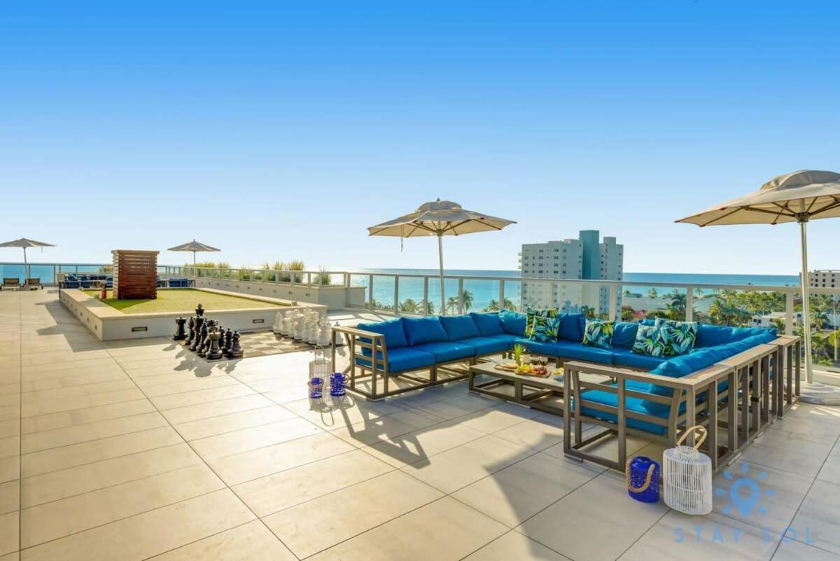 Apartment With Bay View Balcony - Pool - Up To 6 - Gym Hollywood Ngoại thất bức ảnh