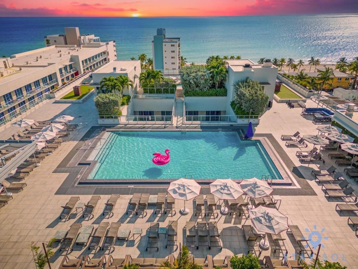 Apartment With Bay View Balcony - Pool - Up To 6 - Gym Hollywood Ngoại thất bức ảnh