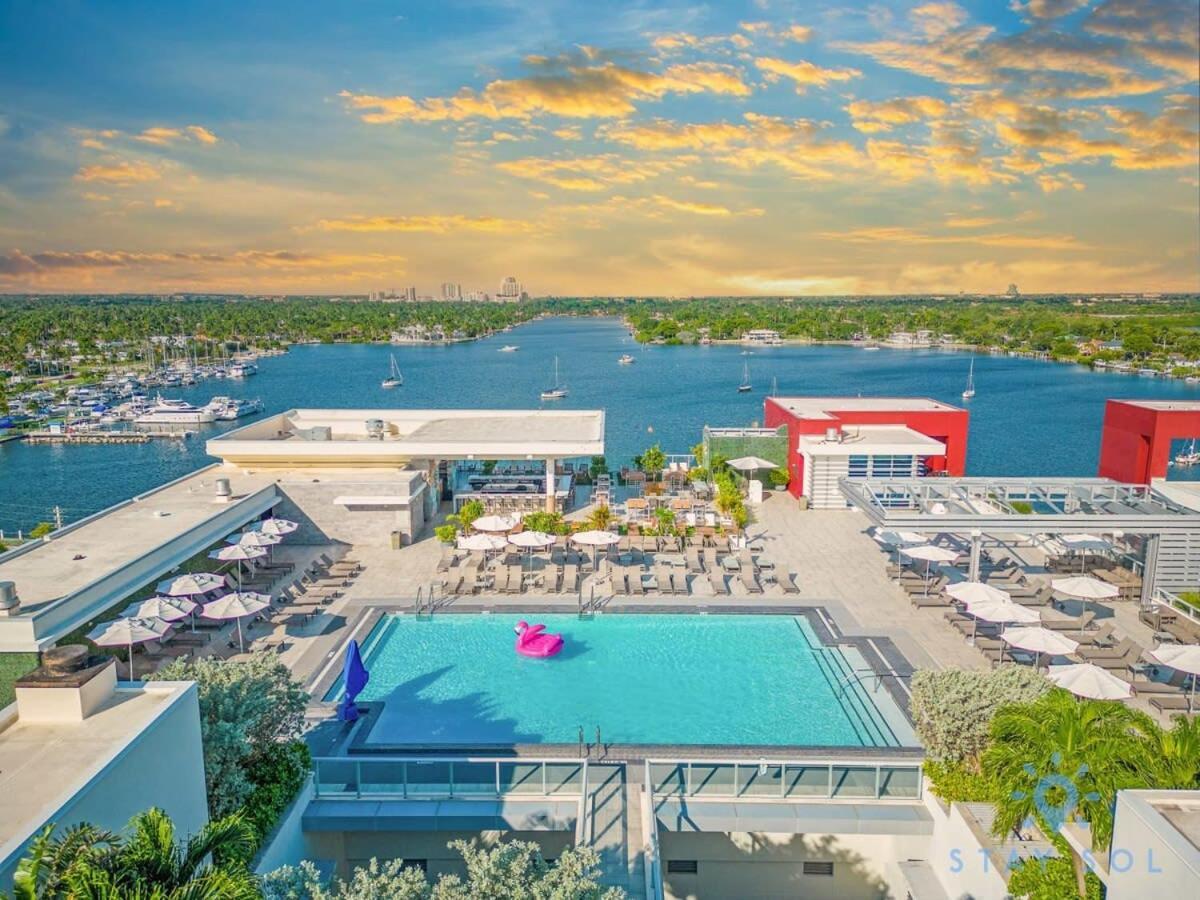 Apartment With Bay View Balcony - Pool - Up To 6 - Gym Hollywood Ngoại thất bức ảnh